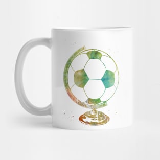 Soccer Ball Globe Mug